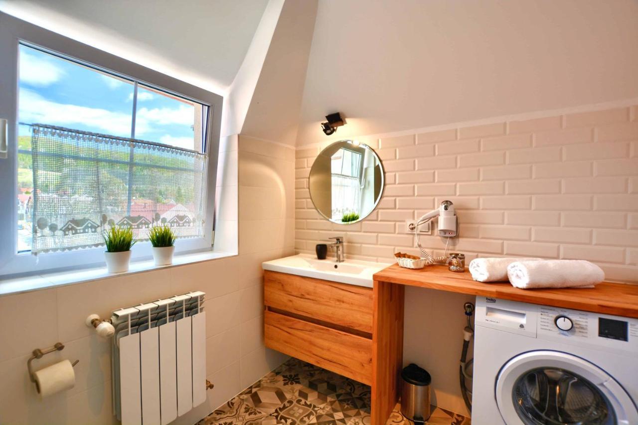 Apartament Beztroski Ustrzyki Dolne Ngoại thất bức ảnh